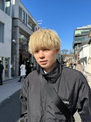 ミディアム メンズ 💈メンズ/パーマ 💈中目黒/谷のヘアスタイル