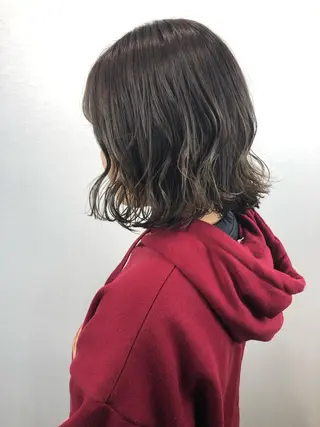 ミディアム カラー 2nd所属・🤍2nd🤍田所 美希のヘアスタイル