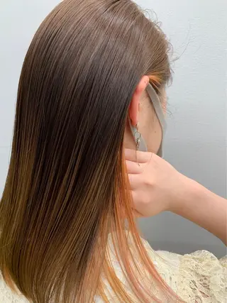 ロング カラー mihoko/ ニュアンスパーマのヘアスタイル