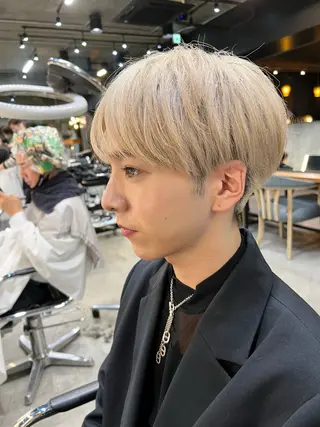 ショート カラー メンズ GO TODAY 原宿本店所属・髪質改善/縮毛矯正 /DAIKIのヘアスタイル