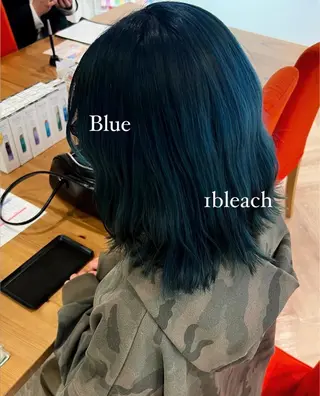 ミディアム 加納千華 /ボブ/ぱつっとボブのヘアスタイル