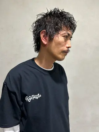 ショート パーマ メンズ 🇺🇸メンズ特化 KYOYA💈のヘアスタイル