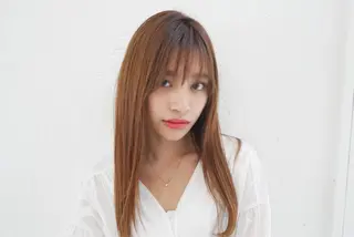 セミロング ヘアアレンジ 飯田 祥哉のヘアスタイル