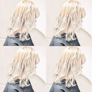 ミディアム カラー Minami. 🩵 再現性特化ヘアのヘアスタイル