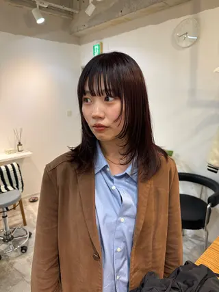 ミディアム fit /Rihoのヘアスタイル