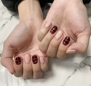 ロング カラー ネイル Q Free nailsのネイルデザイン