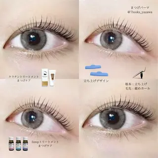 マツエク・マツパ eyelist harukaのマツエク・マツパデザイン