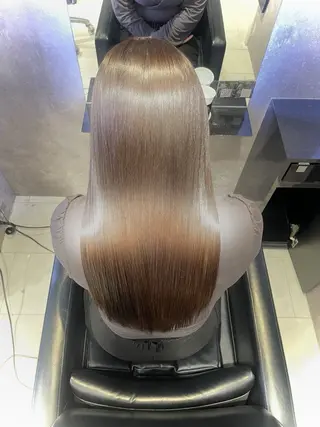 ロング ブリーチ＆縮毛矯正 🧸tomoki🧸のヘアスタイル