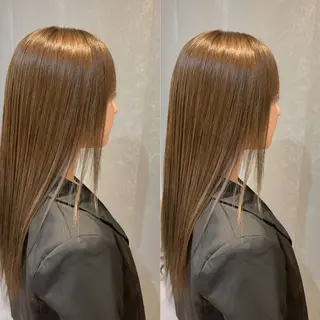 ロング カラー schon所属・み うのヘアスタイル