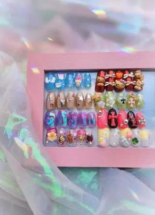 ネイル 💜bora .のネイルデザイン