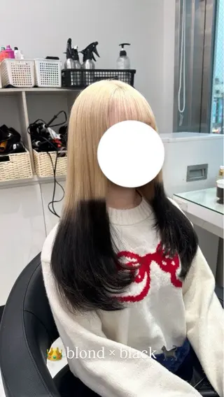 ロング カラー ❄最強かわいいカラー ❄️MINA❄️のヘアスタイル