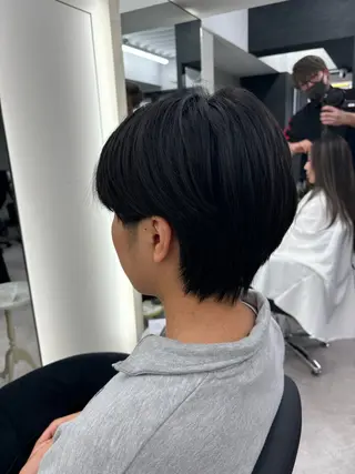 パーマ メンズ 韓国&メンズウルフ 高森蓮のヘアスタイル