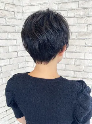 ショート 白髪ぼかしハイライト 着付けヘアアレンジのその他イメージ
