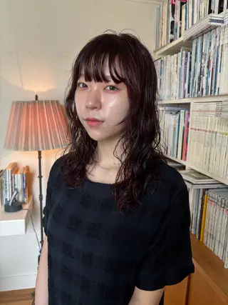 ミディアム パーマ ⚪️ISHIZUKA AOI⚪️のヘアスタイル