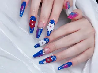 ネイル M🌷nail 長さだし専門店のネイルデザイン