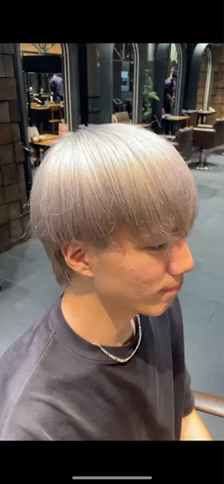 ショート カラー メンズ MINX 長濱 優花 /銀座美容師のヘアスタイル