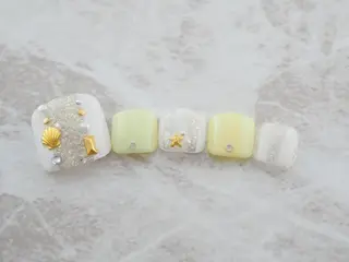 ネイル ネイルPetit Ribbonのネイルデザイン