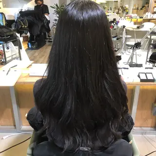 ロング 青木 ありさのヘアスタイル