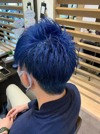 ショート カラー メンズ 松田 啓志のヘアスタイル