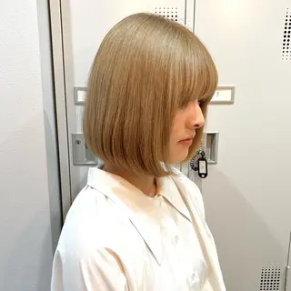 ショート カラー emma所属・RINA 韓国ヘア/半個室のヘアスタイル