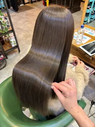 ロング 【縮毛矯正特化】 kyokaのヘアスタイル