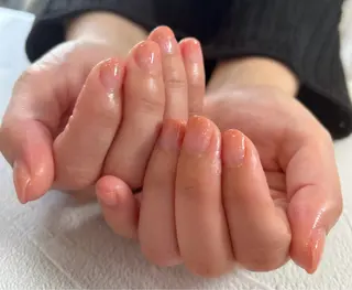 ネイル BURGUNDY mikaのネイルデザイン