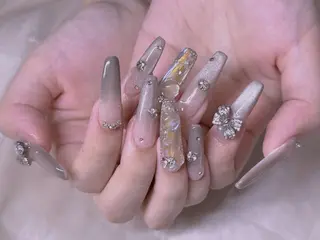 ネイル 長さだし専門店 M2　rikaのネイルデザイン