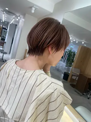 ショート カラー ショート/ボブ/ 吉祥寺/ryoのヘアスタイル