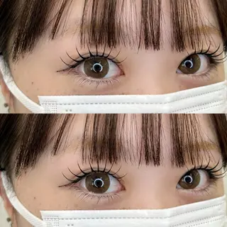 マツエク・マツパ mila ⏾ conのマツエク・マツパデザイン