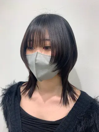 ミディアム Rina🪄 韓国風レイヤーcutのヘアスタイル