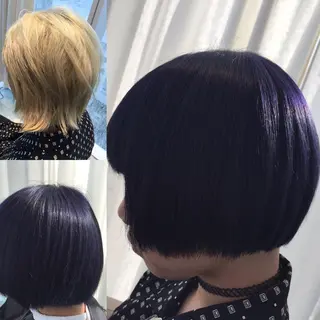 ショート ミディアム カラー Re:ta KANZOのヘアスタイル