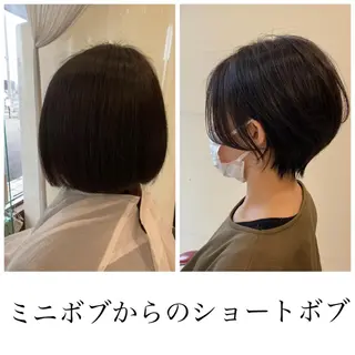 ショート ショートヘアはお任せ 冨樫真未のヘアスタイル
