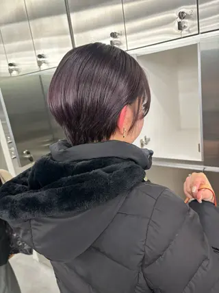 ショート ナンバーナイン所属・佐藤 莉子のヘアスタイル