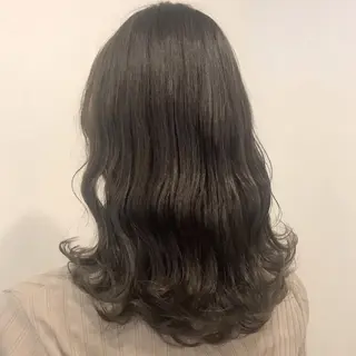 セミロング カラー メンズ限定クーポン シェアサロン博多のヘアスタイル