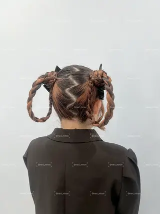 ロング ヘアアレンジ hairsetsalonNAVI所属・navi minoriのヘアスタイル