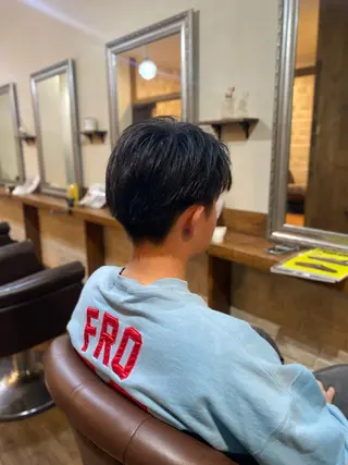 ショート Hair & Eyelash Riche所属・肥田 夕蘭のヘアスタイル