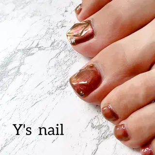 ネイル 手書きが得意🖌️ Y’s  nailのネイルデザイン