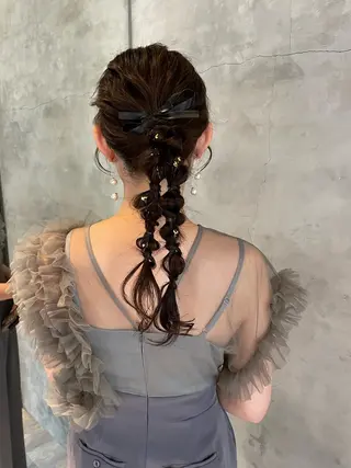 ロング ヘアセット/似合わせ ヘア/ MIHO🩵のヘアスタイル