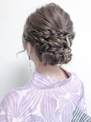 ヘアアレンジ un所属・un 溝の口 伊豆本のマツエク・マツパデザイン