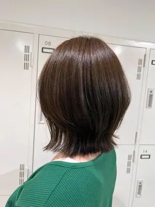 ショート 【センターパート/ マッシュ】ryokaのヘアスタイル