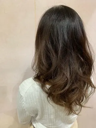 セミロング カラー ヘアアレンジ TAKA 【髪質改善】のヘアスタイル