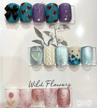 ネイル BodyDesignSalonEene.所属・MEOW RANのネイルデザイン