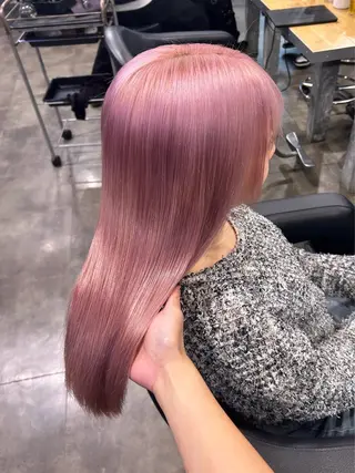 ロング カラー IS所属・横浜美容室/透明感 カラー/レイヤーのヘアスタイル