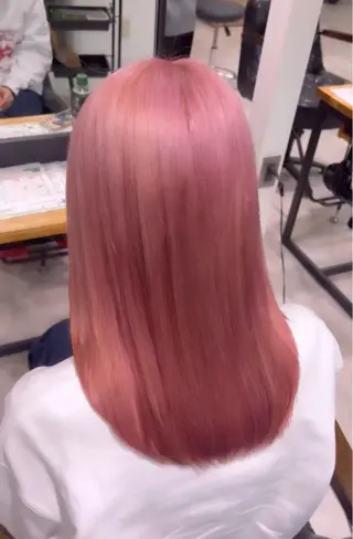 セミロング カラー collet矢島/ ブリーチ指名No.1のヘアスタイル