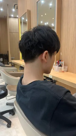 メンズ オオエ ジュンのヘアスタイル