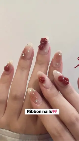 ネイル Ribbonnail staffのネイルデザイン