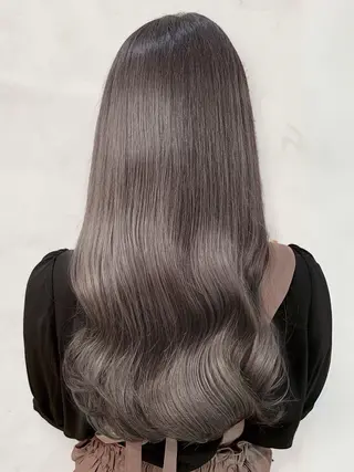 ロング 【明石の艶髪神様】 染澤尋統のヘアスタイル