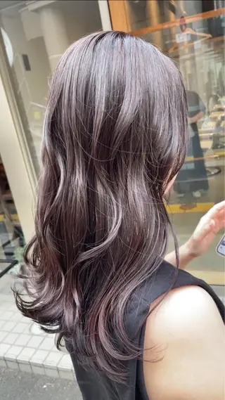 ロング カラー nagano saraのヘアスタイル