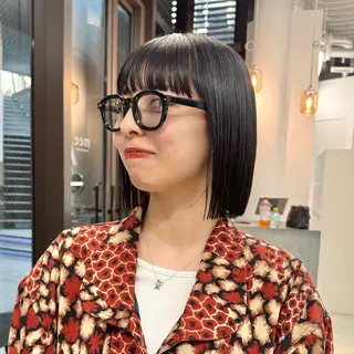 ショート パーマ mee.表参道所属・ボブ/ショート /パーマ/shinのヘアスタイル