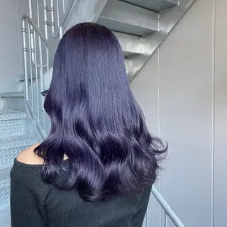 セミロング カラー ヘアアレンジ 🫧原宿艶ワンカラー /ダブルカラー🫧のヘアスタイル